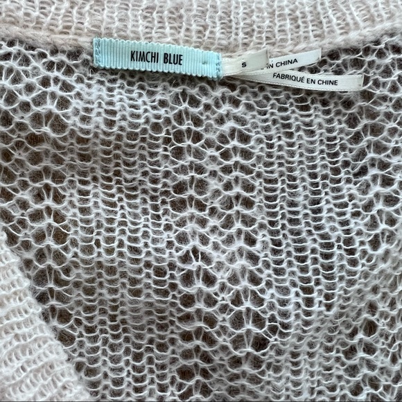URBAN OUTFITTERS kimchi blue mohair cardigan SWEATER - Picture 4 of 5
